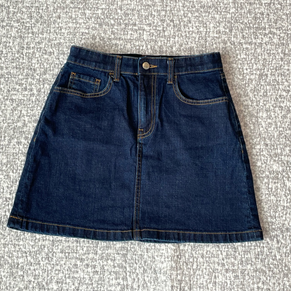SPAO Denim Mini Skirt - Picture 4 of 7